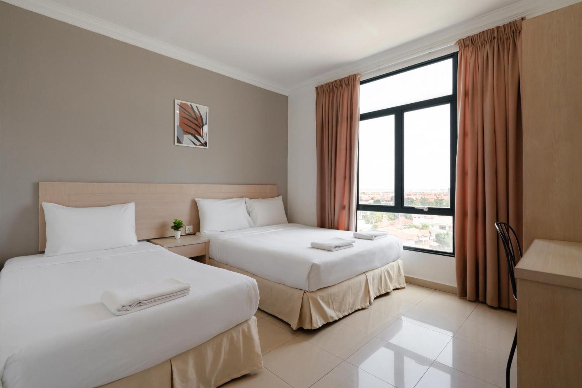 Golden View Serviced Apartments Tanjung Tokong Dış mekan fotoğraf