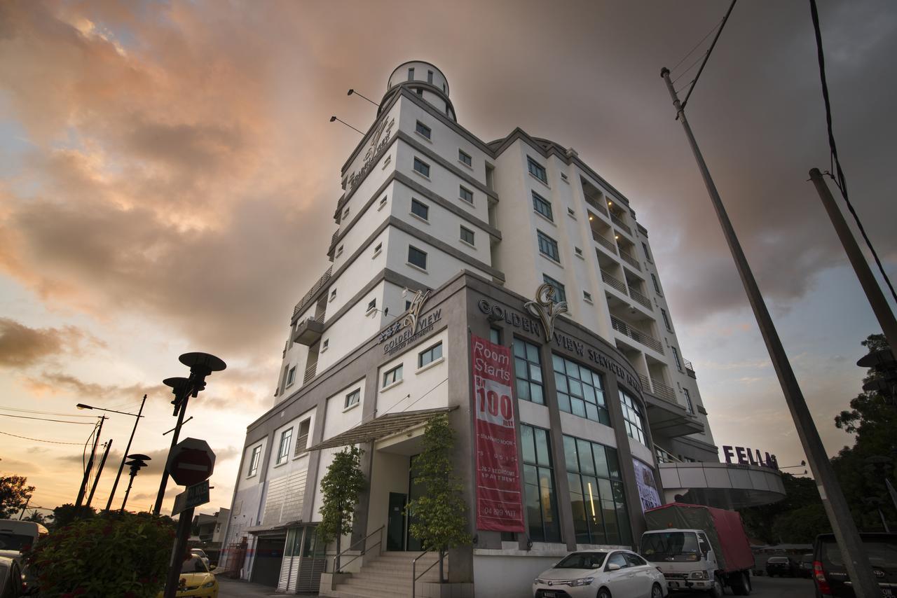 Golden View Serviced Apartments Tanjung Tokong Dış mekan fotoğraf